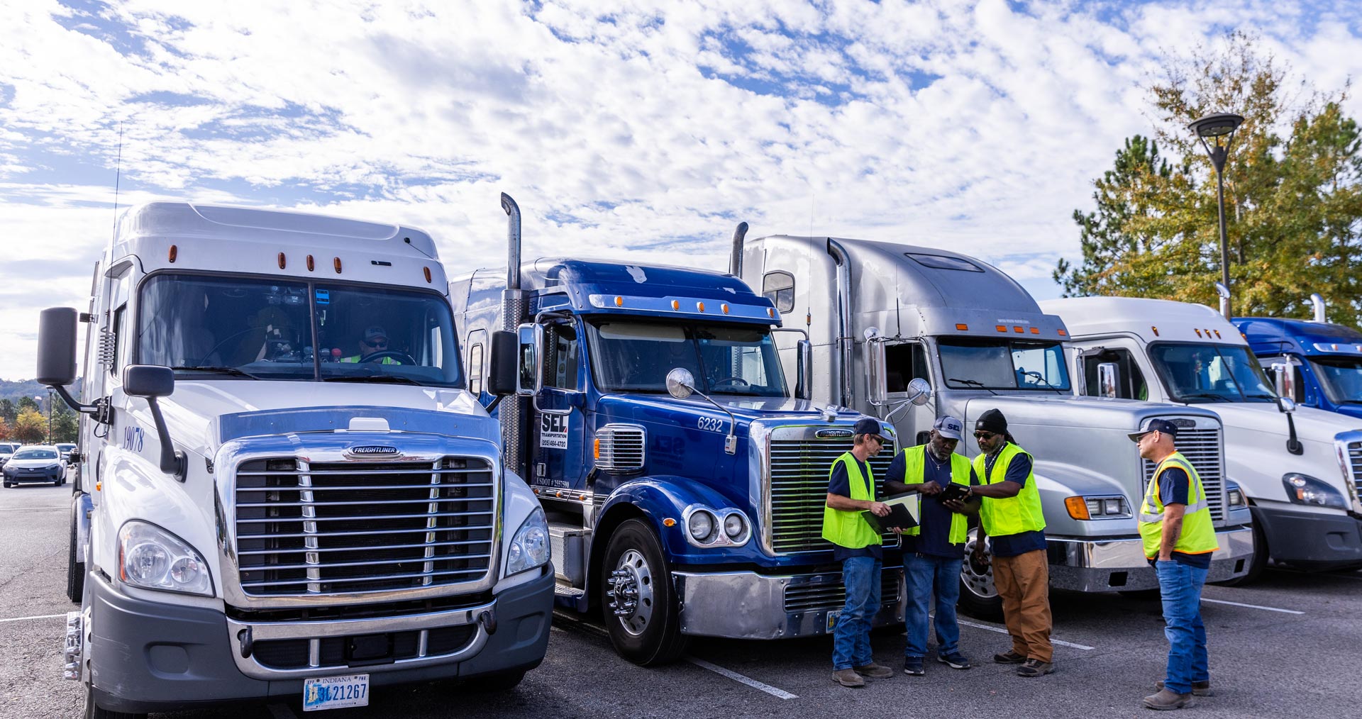 SEL Transportation Trucks and Drivers